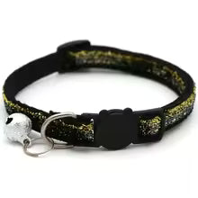 Kleurrijke & Verstelbare Kattenhalsband met Belletje