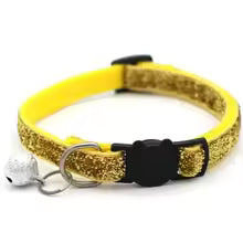 Kleurrijke & Verstelbare Kattenhalsband met Belletje