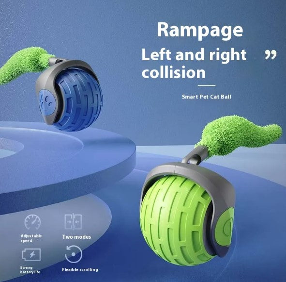 Speedy Tail Interactieve Speelbal – Automatisch & Onvoorspelbaar Speelgoed voor Huisdieren